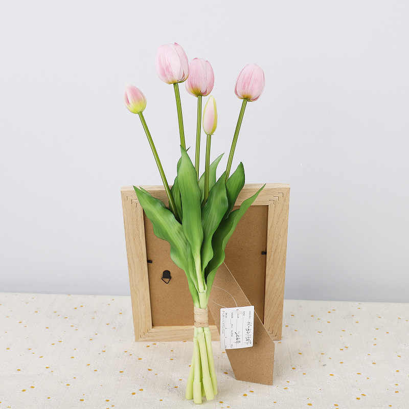 Elegance silken petals with different colours 5 heads