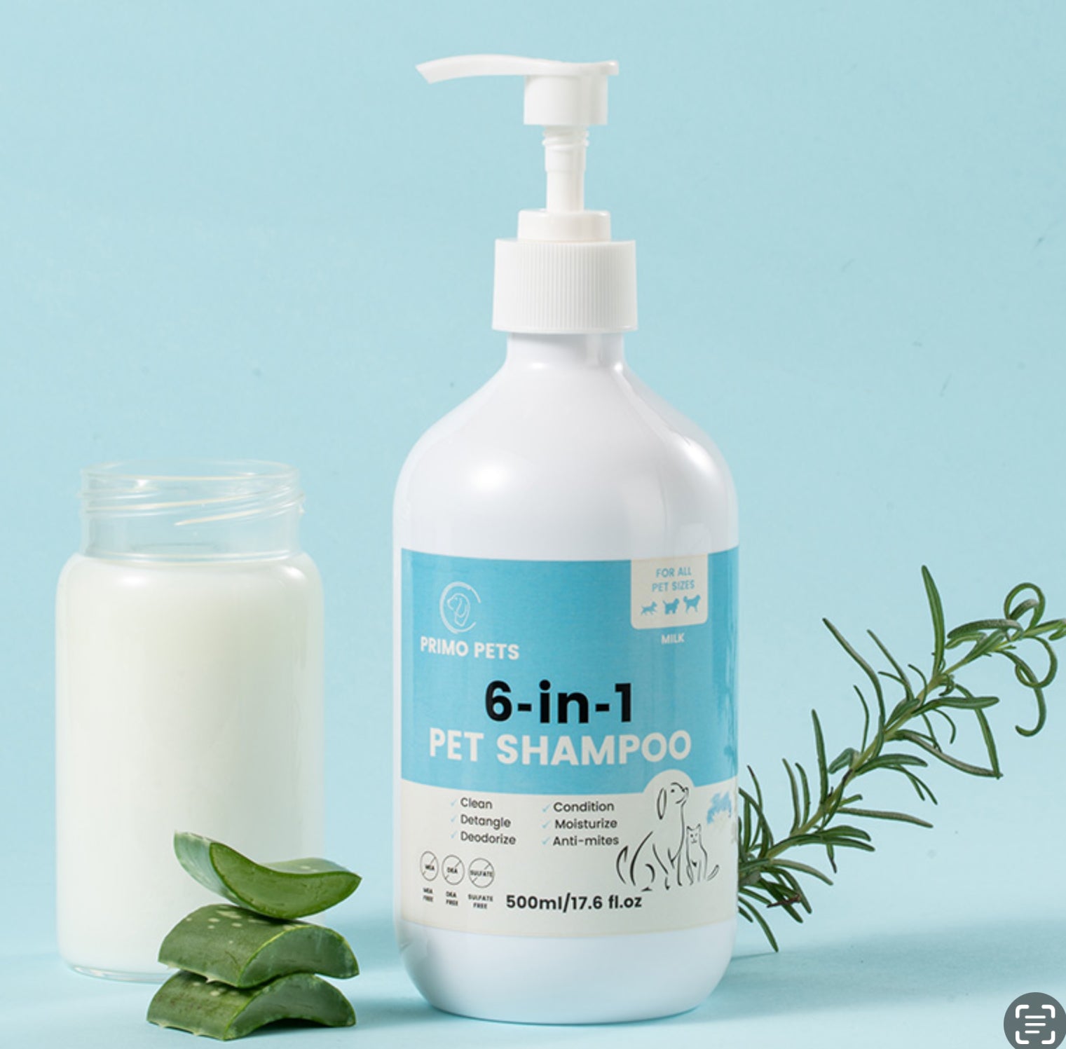 California pet shampoo